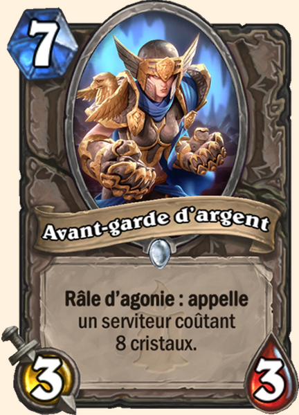 Avant-garde d'argent carte Hearhstone