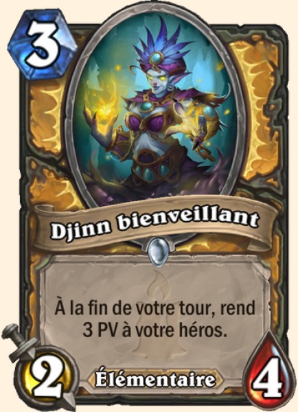 Genie Fluffy carte Hearhstone