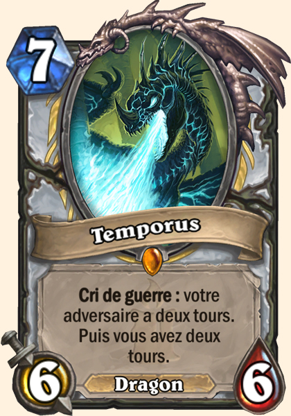 Temporus carte Hearhstone