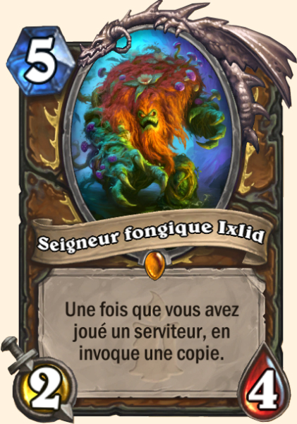 Seigneur fongique carte Hearhstone