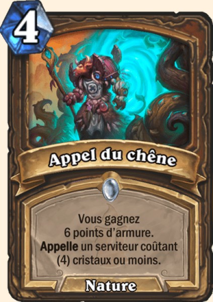 Oaken Summons carte Hearhstone