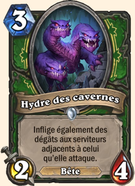 Hydre des cavernes carte Hearhstone