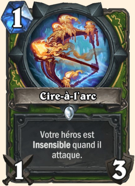 Tire bougie carte Hearhstone