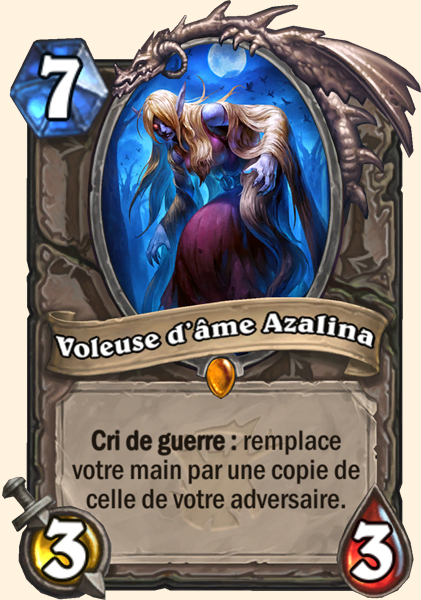 Voleuse d'ame Azalina carte Hearhstone
