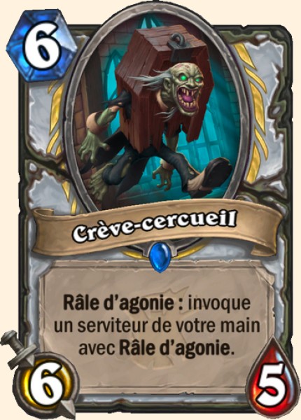 Cercueil crieur carte Hearhstone
