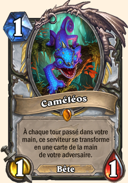 Cameleos carte Hearhstone
