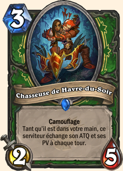 Chasseur d'Havre-du-Soir carte Hearhstone