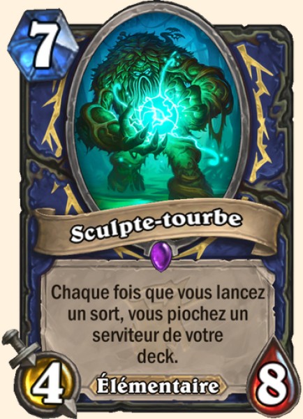 Sculpte-marais carte Hearhstone