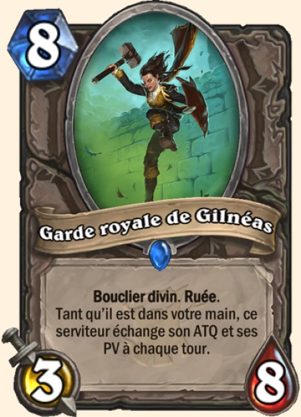 Garde royal Gilneen carte Hearhstone
