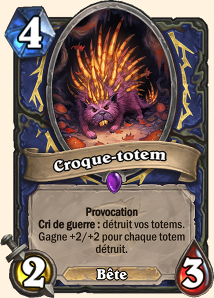 Ronge-totem carte Hearhstone