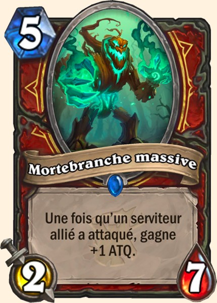 Mortebranche massive carte Hearhstone