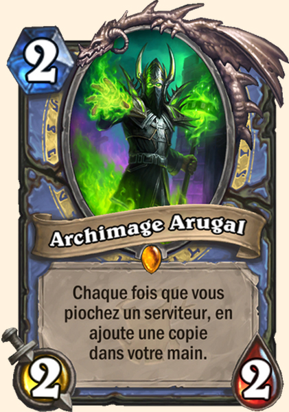 Archimage Arugal carte Hearhstone
