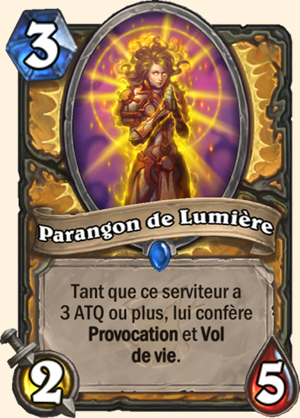 Parangon de la Lumiere carte Hearhstone