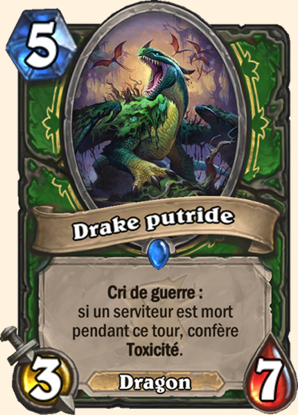 Drake putride carte Hearhstone
