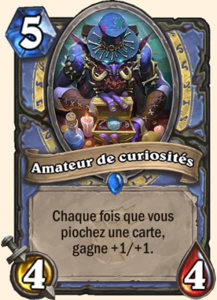 Collectionneur de bibelots carte Hearhstone