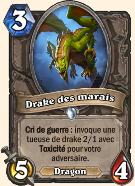 Drake des marais carte Hearhstone