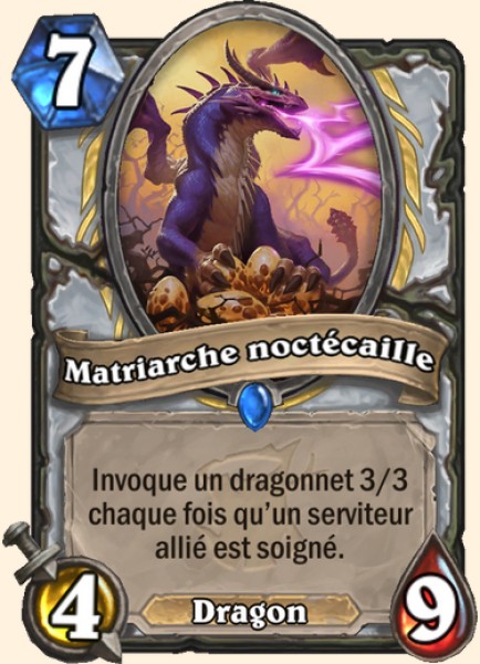 Matriarche Noctecaille carte Hearhstone