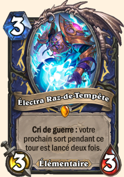 Electra Stormsurge carte Hearhstone