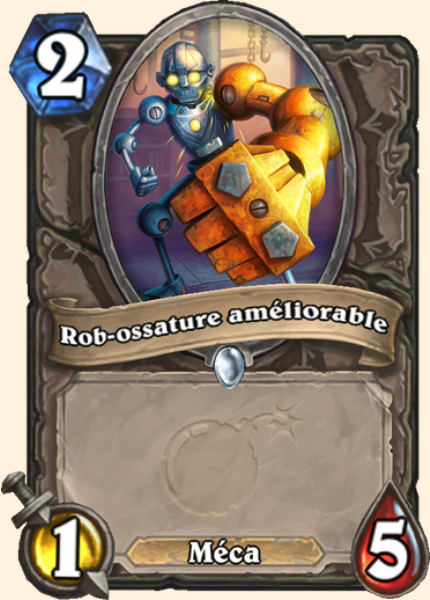Rob-ossature ameliorable carte Hearhstone