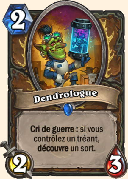 Dendrologist carte Hearhstone