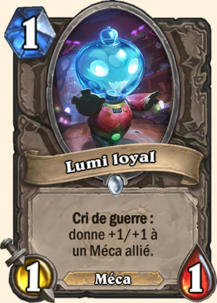 Lumi fidele carte Hearhstone