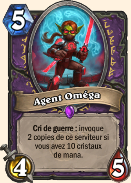 Agent Omega carte Hearhstone