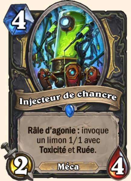 Clampant Blightnozzle carte Hearhstone