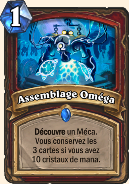 Omega Assembly carte Hearhstone