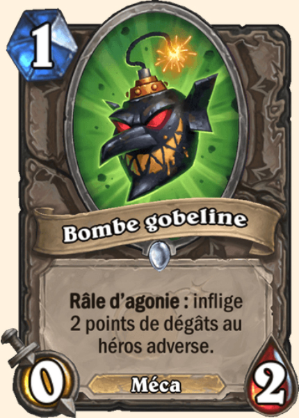 Bombe gobeline carte Hearhstone