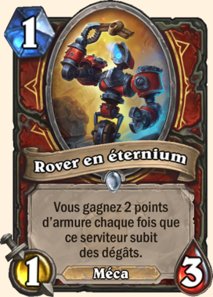 Vadrouilleur d'eternium carte Hearhstone