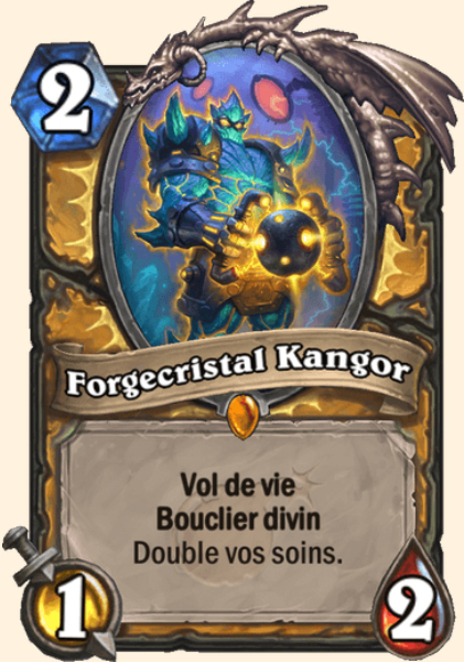 Forgecristal Kangor carte Hearhstone