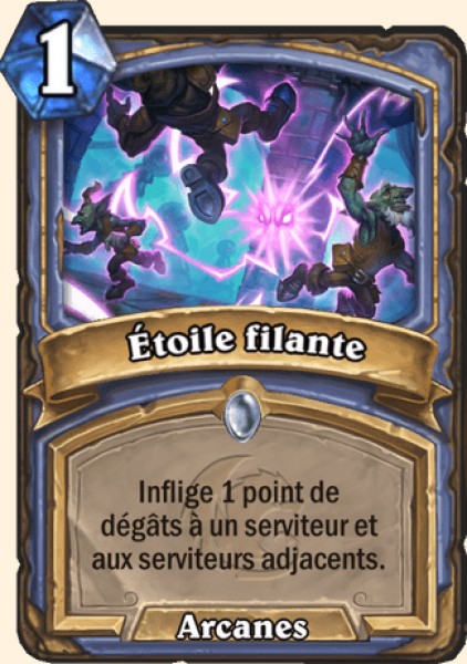 Etoile filante carte Hearhstone