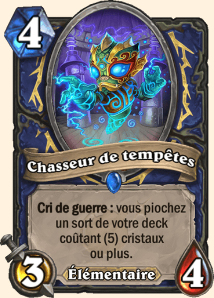 Chasse-tempete carte Hearhstone