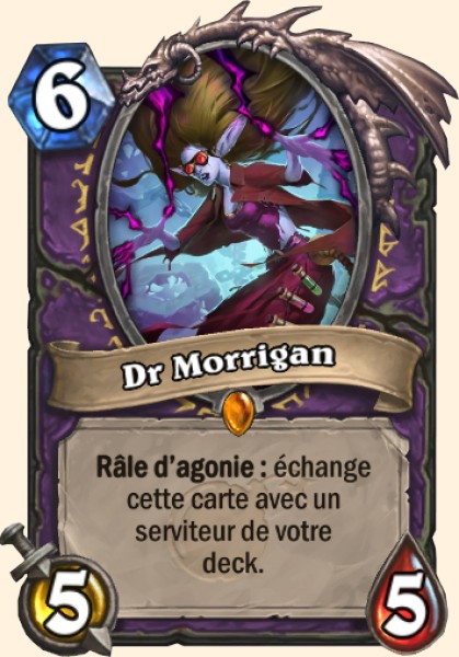 Dr Morrigan carte Hearhstone