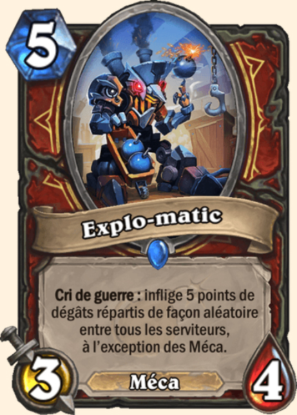 Dyn-o-matic carte Hearhstone