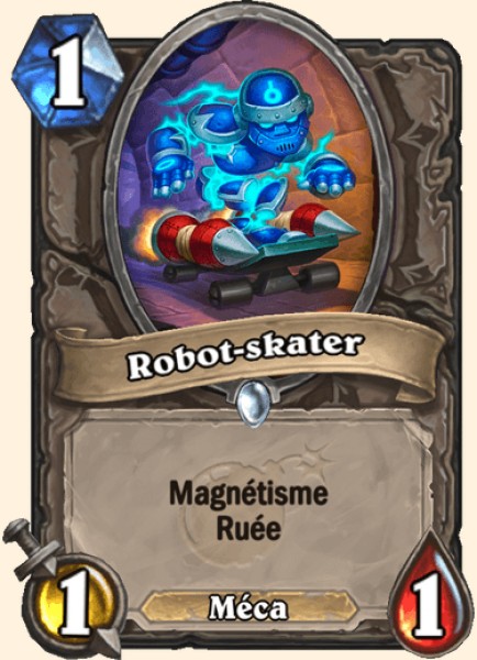 Robot-skater carte Hearhstone