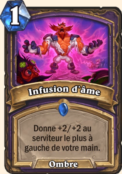 Infusion d'ame carte Hearhstone