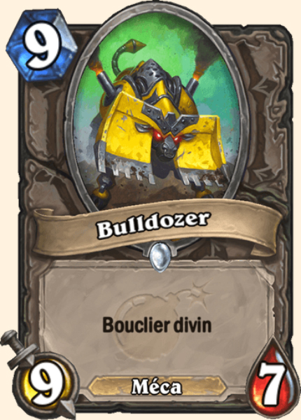 Bulldozer carte Hearhstone