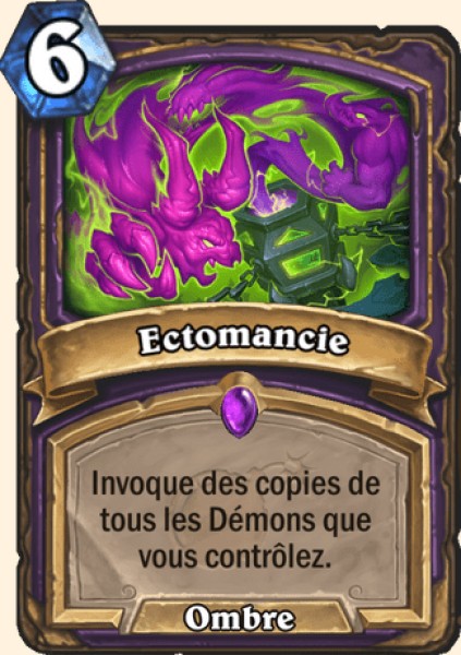 Ectomancie carte Hearhstone