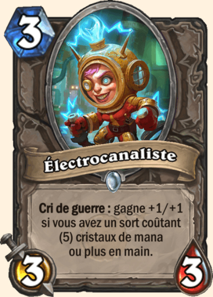 Electrocanaliste carte Hearhstone