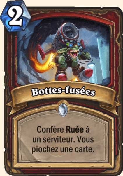 Bottes-fusees carte Hearhstone