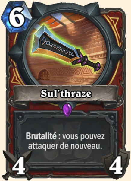 Sul'thaze carte Hearhstone