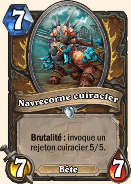 Navrecorne Cuiracier carte Hearhstone