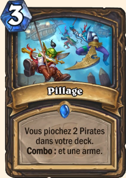 Voleur de l'arene carte Hearhstone