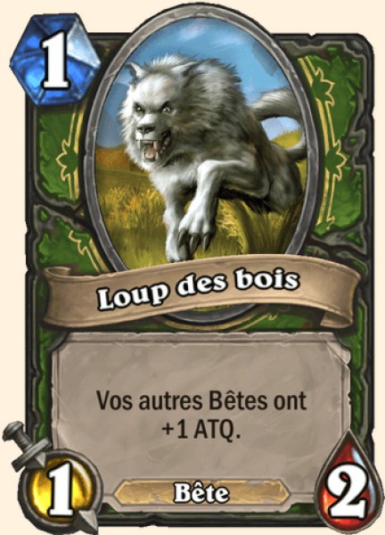 loup des bois