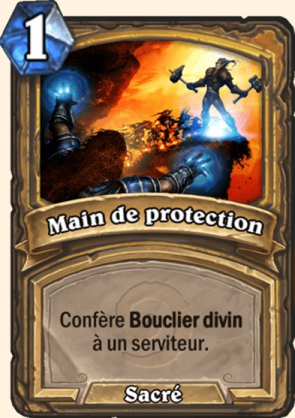 main de protection