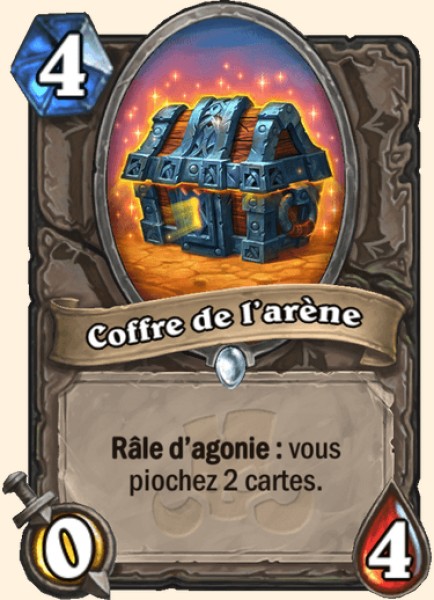 Coffre de l'arene carte Hearhstone