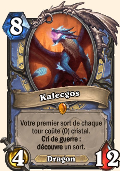 Kalecgos carte Hearhstone