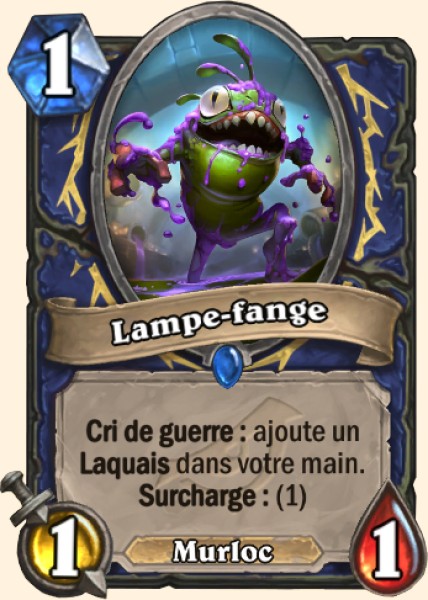 Murloc vaseux carte Hearhstone