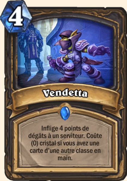 Vendetta carte Hearhstone